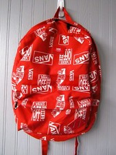 Vans Off The Wall Red School Backpack Skater