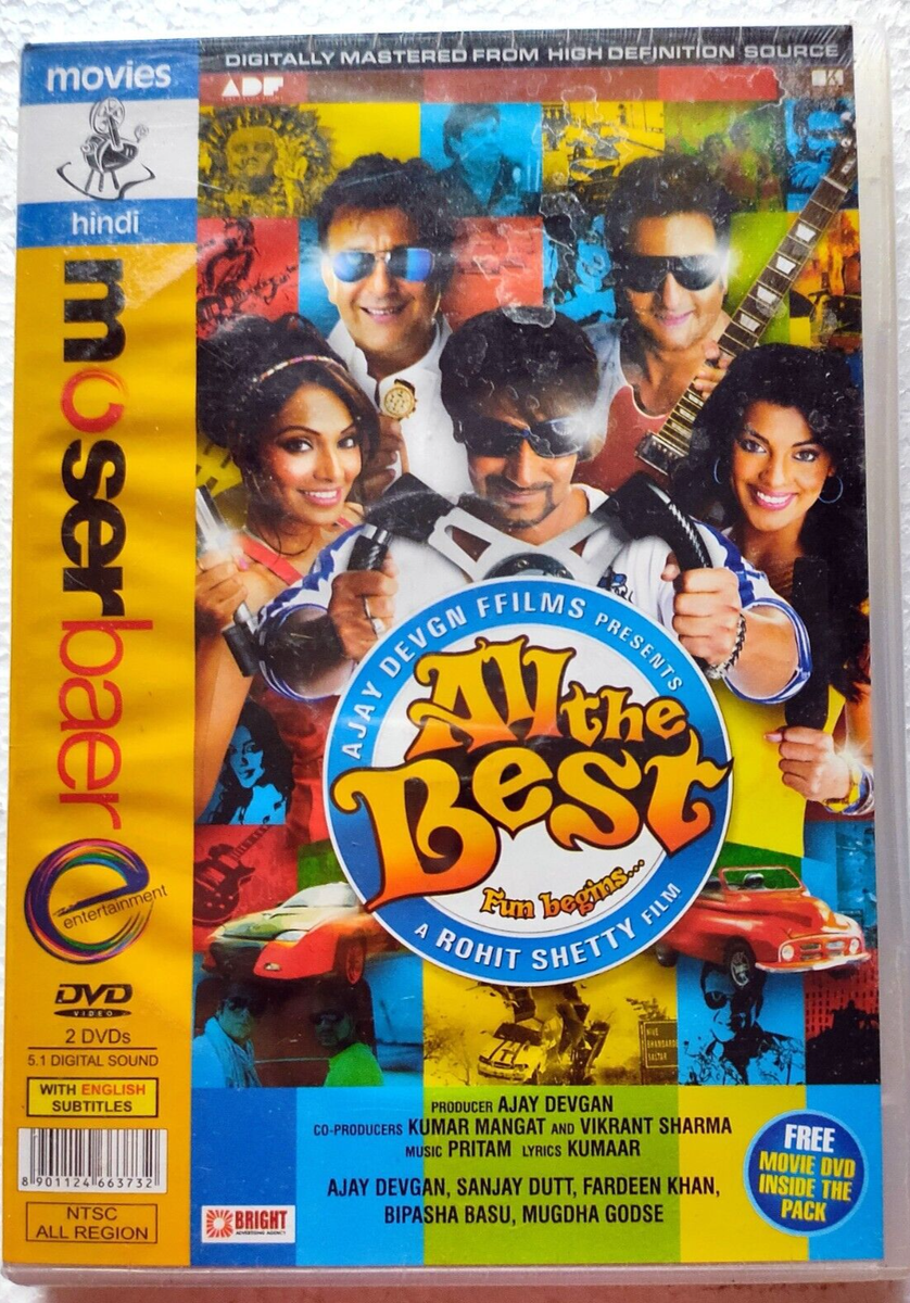 Ajay Devgan Full Movie Funny All The Best Fun DVD Bollywood Movie