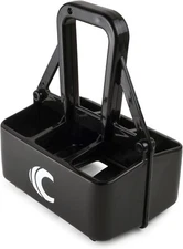 Cannon Sports Bottle Carrier For 6 Bottles (Fits 28-34oz. Squeeze Bottle), Black