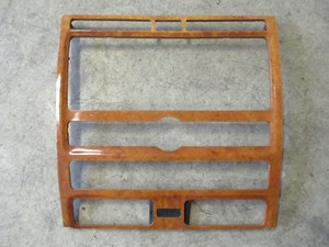 HOLZ Dekorrahmen Radio VW Phaeton KASTANIE Dekorleiste Armaturenbrett 3D0035122A