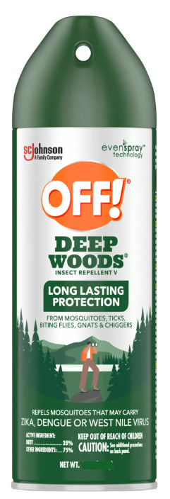 OFF! Deep Woods 'Long Lasting' Insect Repellent V, Mückenspray 255 gr USA