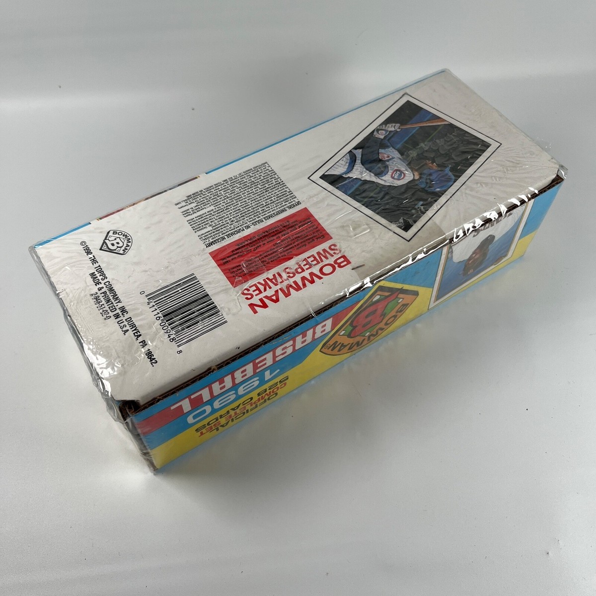 Vintage 1990 Bowman Baseball Complete Factory Set 528 Cards Thomas