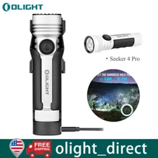 OLIGHT Seeker 4 Pro High Power Flashlight 4600 Lumens with USB C Holster