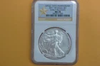 2011 W (BURNISHED) AMERICAN SILVER EAGLE  NGC MS70 EARLY RELEASES