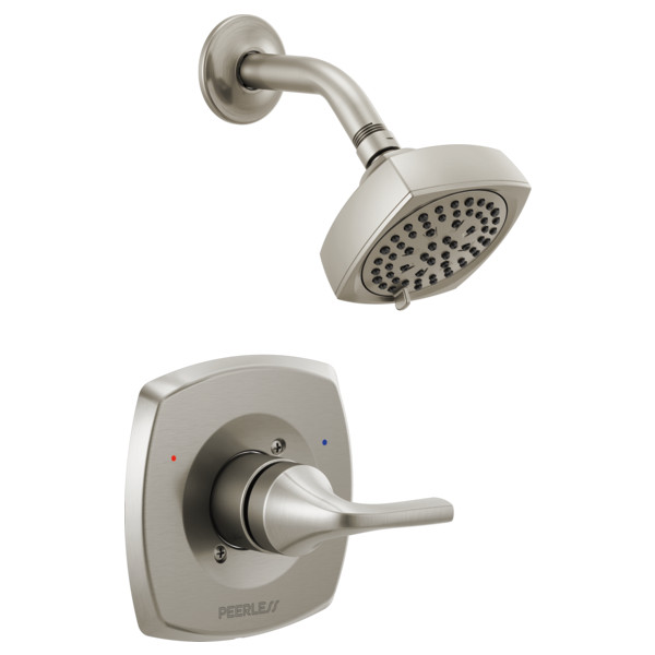 Peerless Parkwood Shower Only Trim Kit Brushed Nickel-Certif
