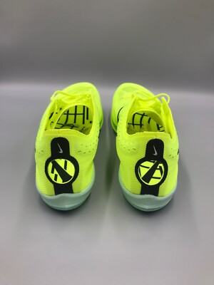 Nike Men's Sz 13 ZoomX Dragonfly Racing Spike Shoes Volt, Mint