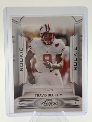 2009 Playoff Prestige - Rookie Travis Beckum #131 New York Giants
