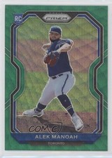 2021 Panini Prizm Green Wave Prizm Alek Manoah #94 0hx5