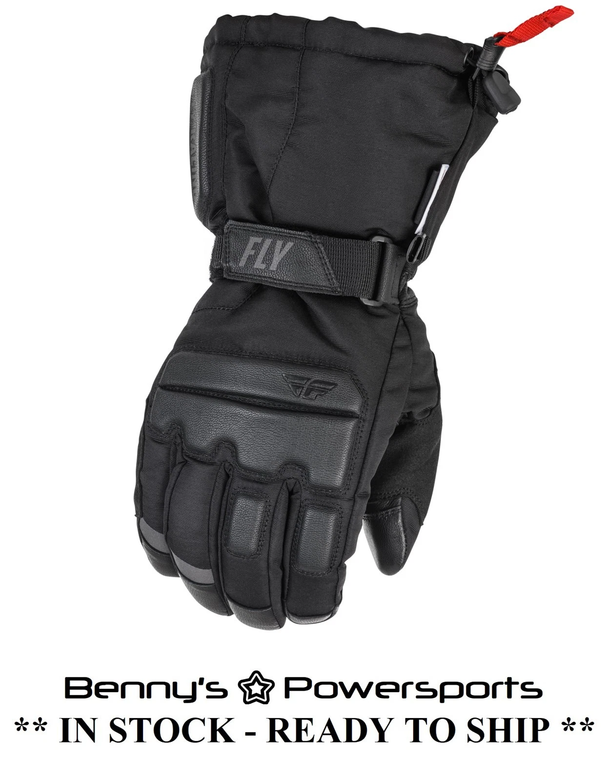Men's Fly Aurora Gloves Snowmobile Waterproof Windproof Insulated Snow Winter