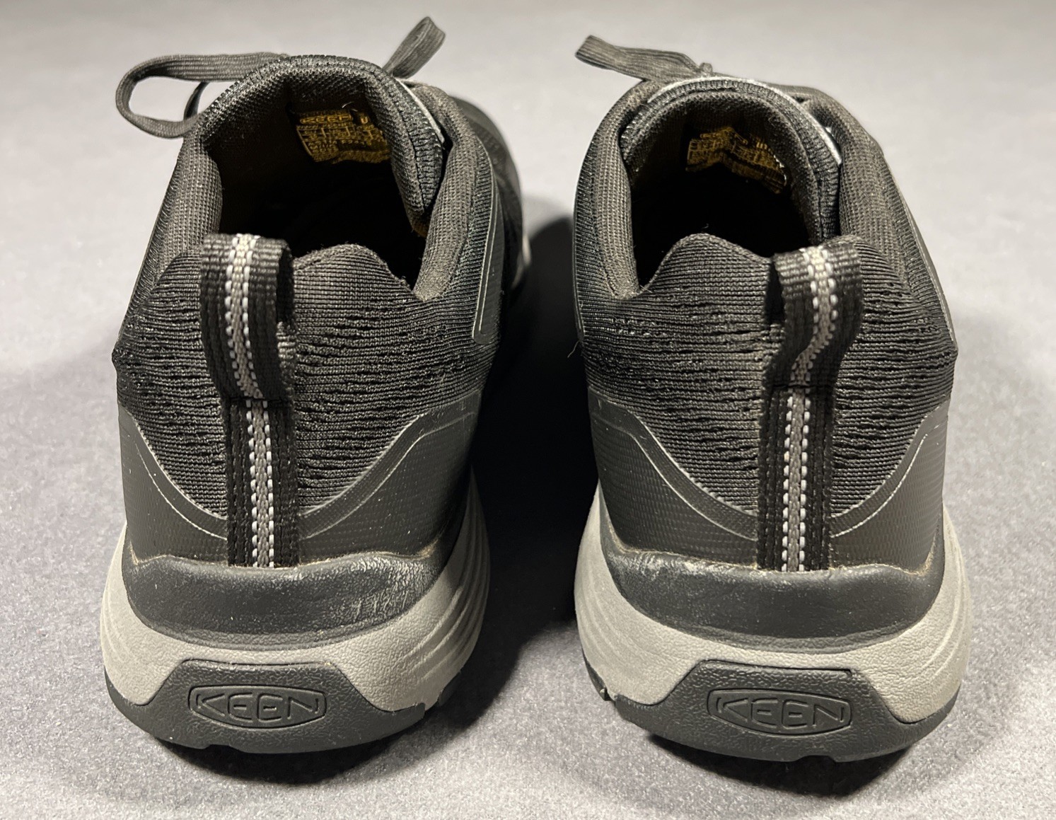 Scarpe KEEN Utility Sparta 2 ESD Uomo 11.5D Grigio Nero Punta Acciaio Sicurezza Lavoro