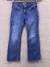 Wrangler Boot Cut Jeans Women  s Size 32x29 Medium Wash Stretch Denim