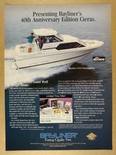 1996 Bayliner 2452 Ciera Express Boat vintage print Ad