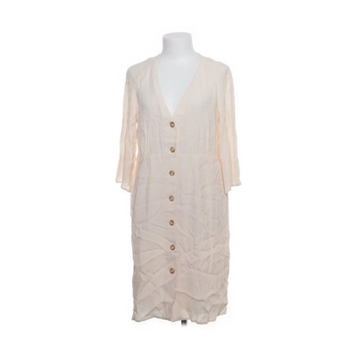 Ba&sh, Blusenkleid, Größe: L, Beige, Viskose, Einfarbig, Damen #oh9