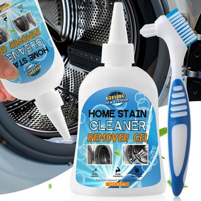 Mold Stain Remover Gel, Washing Machine Cleaner for Front Loader Washer Gaske...