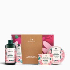 Image of The Body Shop BRITISH ROSE COLLECTION Gift Set - 4 PIECES INSIDE