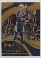 2024 Panini Select WNBA Courtside Gold Prizm 8/10 Arike Ogunbowale #206 3d3