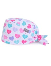 Scrub Caps for Women, Adjustable Womens Surgical Cap with Buttons, Breathable...