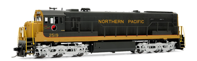 #ad Rivarossi HR2885S HO Scale Northern Pacific GE U25c Phase IIIb 2519 DCC Sound $189.95