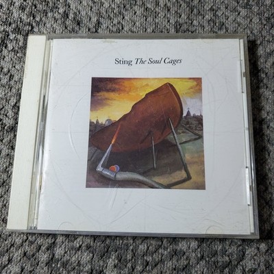 Sting   The Soul Cages CD 1991 Pop Rock A&M Records Original Pressing