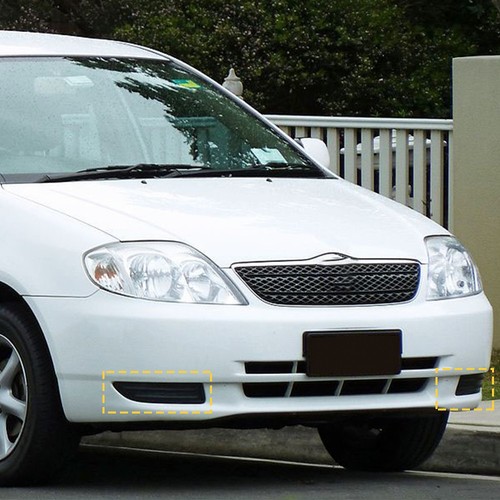 FOR TOYOTA COROLLA 2005 2006 2007 2008 FOG LAMP COVER LEFT & RIGHT PAIR SET 2PCS - Picture 9 of 12