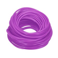 4mm 16yards Hollow Pipe Rubber Cords Tubing Silicone Pipes, Purple