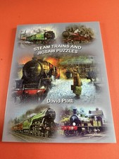 Steam Trains and JIGSAW PUZZLES Information Book By David Platt