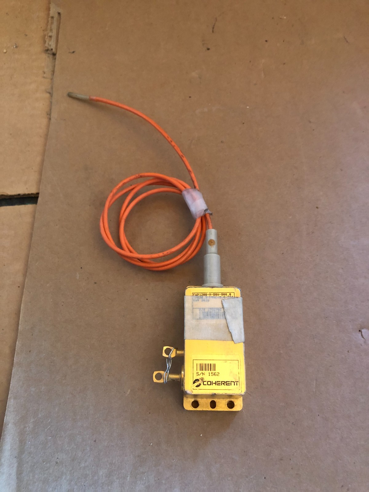 COHERENT FAP1200-M-80W-800.0 DIODE LASER MODULE #1256796