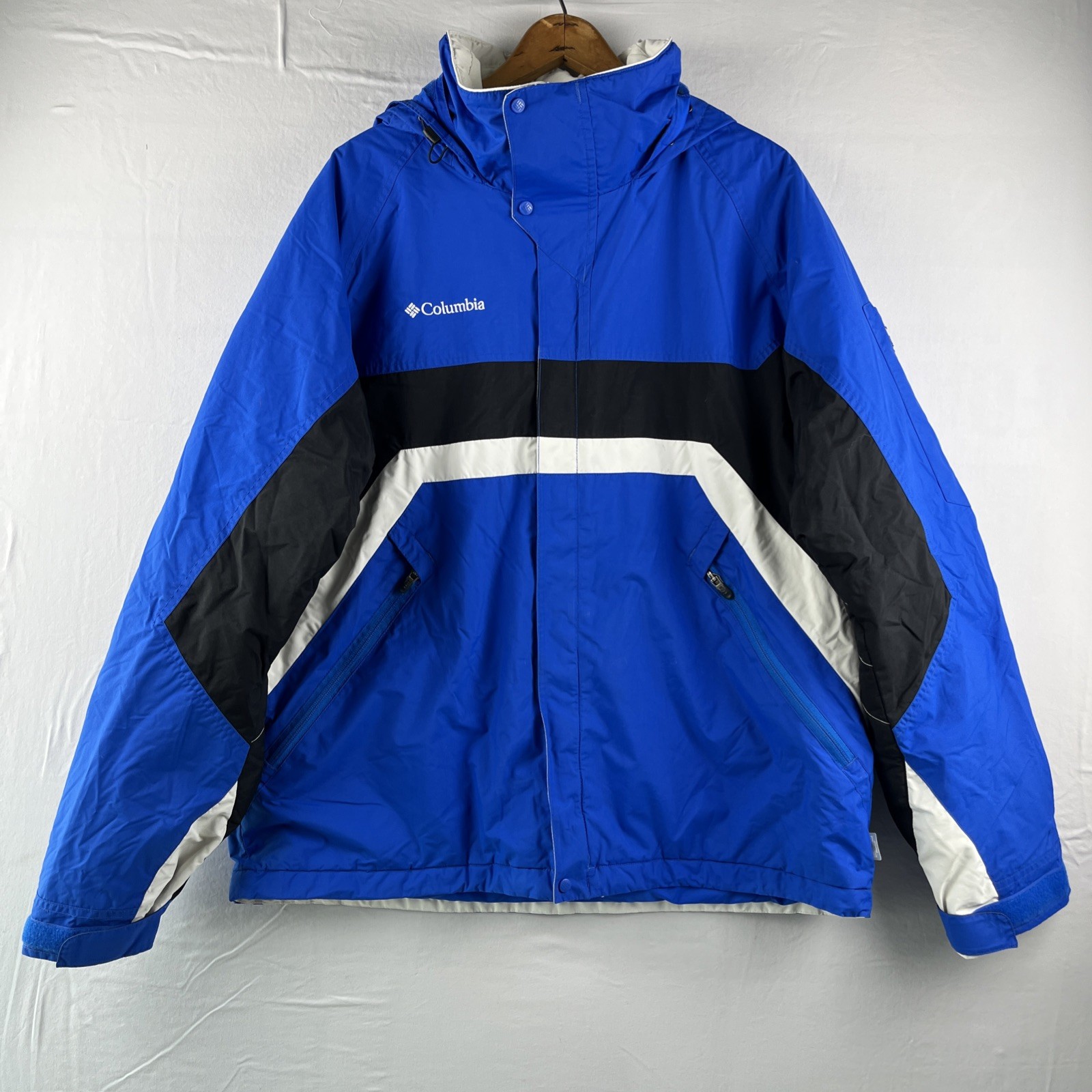 Columbia Jacket Men's L Waterproof Insulated Coat Cold Weather Winter Breathable