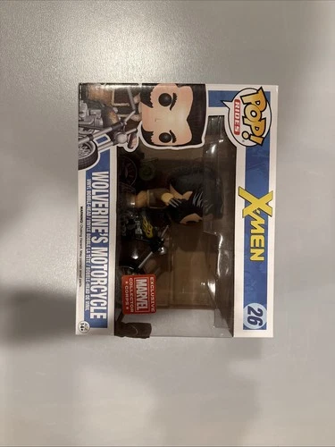 Funko Pop! Vinyl: Wolverine's Motorcycle #26 Marvel Collector Corps Exclusive