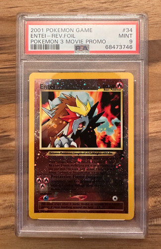 Pokemon Black Star ENTEI League Promo PSA 9 PSA # 68473746