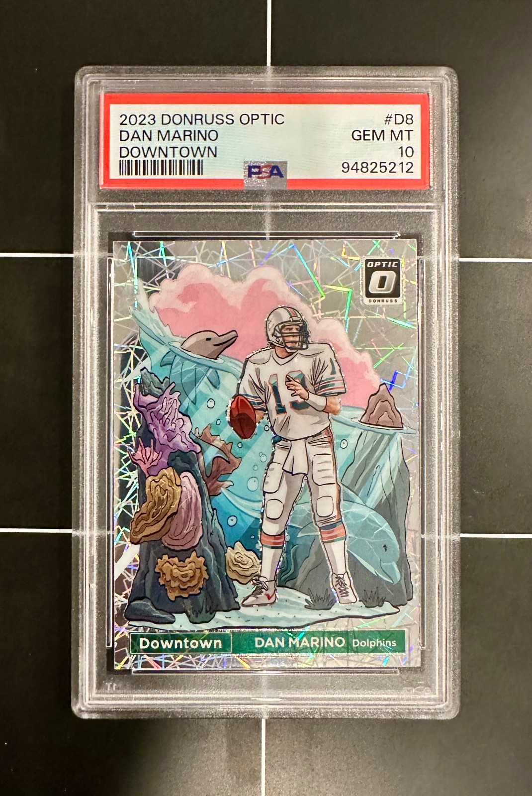 2023 Donruss Optic Dan Marino #D8 Downtown PSA 10