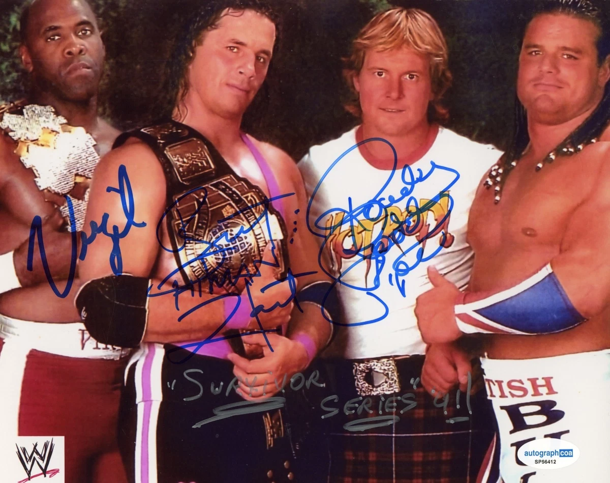 Bret Hart WWF Wrestling Original Autographed Photos for sale | eBay