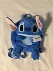 Disney Stitch Plush Blue Pink Unisex Kids Backpack Adjustable Strap