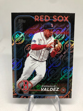 Enmanuel Valdez 2024 Topps 582 Montgomery Club Foil Card #300 Sox