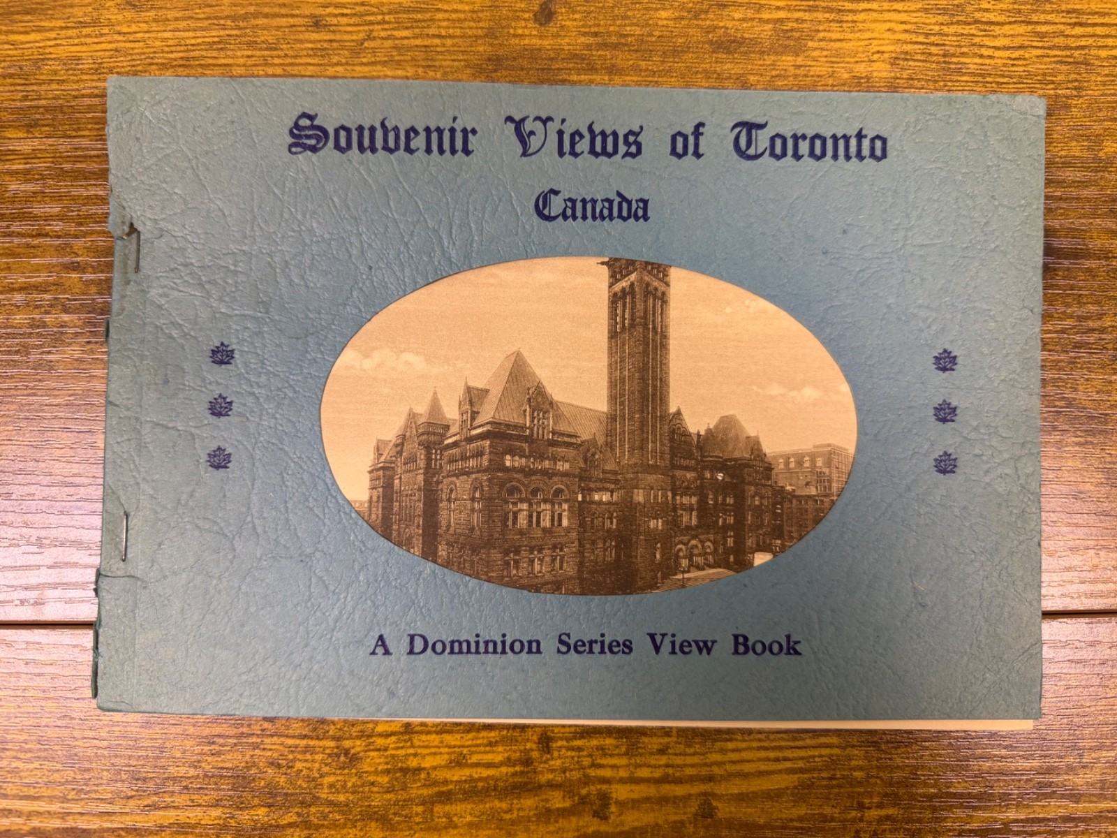 Souvenir Views Of Toronto Canada Travel Booklet A Dominion Series View Book
