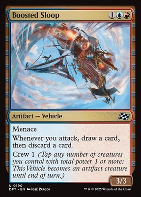 [MTG] Boosted Sloop (0190) (DFT) LP-HP