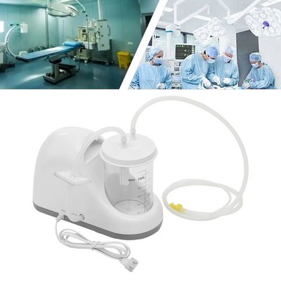 Suction Machine Emergency Medical Portable Aspirator Vacuum Phlegm Unit Mucus