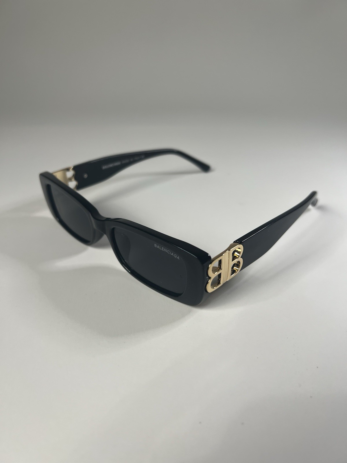 Balenciaga BB0096S Women's Sunglasses - Black & Gold - Free Shipping + Returns ✅