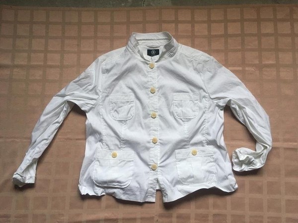 Women Bogner Shirt Beige Cotton XXL