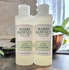  2 Mario Badescu Acne Facial Cleanser 6oz ea for Clear Skin NEW 