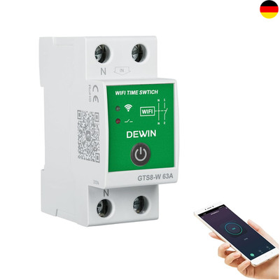 Zeitschaltuhr Hutschiene WLAN Intelligenter Steuerschalter Tuya Schalter mit App