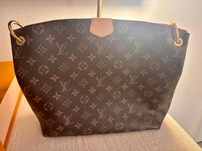 Authentic Louis Vuitton GRACEFUL Monogram PM, interior pink EXCELLENT CONDITION