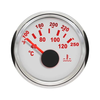 #ad #ad 2quot; Auto Water Temp Gauge Kit Temperature Gauge 40 120℃ 52mm Diameter 12V 24V ... $25.27