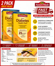 2PACK Nature Made Daily DIABETIC Health Pack ...