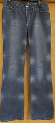 JUST CAVALLI, Women's Blue Jeans, 30 x 34, Stretch, EUC