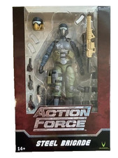 VALAVERSE ACTION FORCE 1 12 STEEL BRIGADE ACTION FIGURE MISB FITS 6  GI JOE
