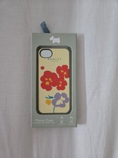 Radley London Iphone Case 5 & 5s Floral Poppies Brand New. Perfect Gift