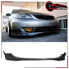 For 04-05 Honda Civic Sedan Pdm Style Front Bumper Lip Chin Spoiler Protector Pu