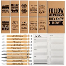 Spakon 40 Sets Bulk Pocket Planners with Pens 2026-2027 Small Daily Weekly Ca...