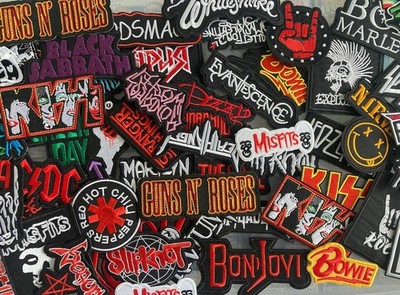 ROCK BAND METAL PUNK PATCHES LOTS TO CHOOSE FROM **LOOK** COMBINED SHIPPING